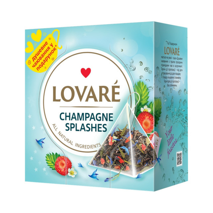Lovare Champagne Splashes tea 30 grams