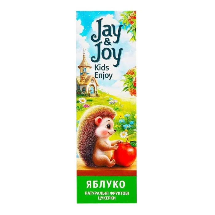 Конфеты фруктовые Jay&Joy яблоко 32 г