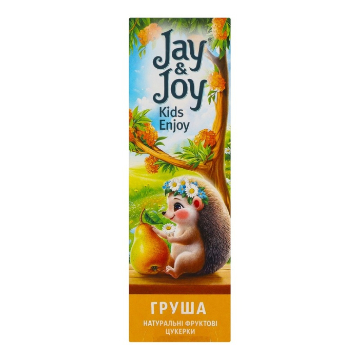 Конфеты фруктовые Jay&Joy яблоко и груша 32 г