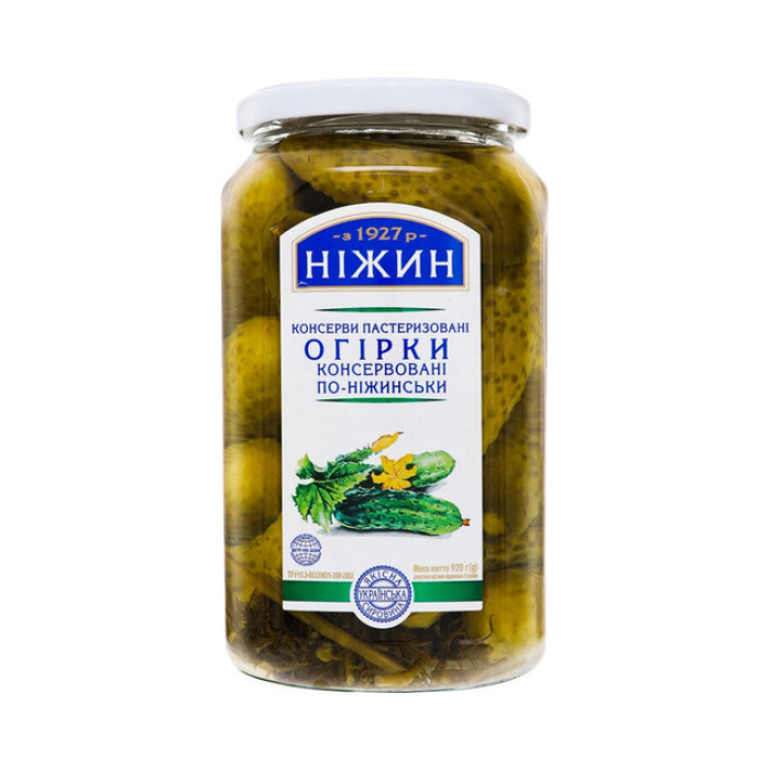 NEZEN שימורי מלפפונים "פאנזנסקי" 920 גרם 1/12