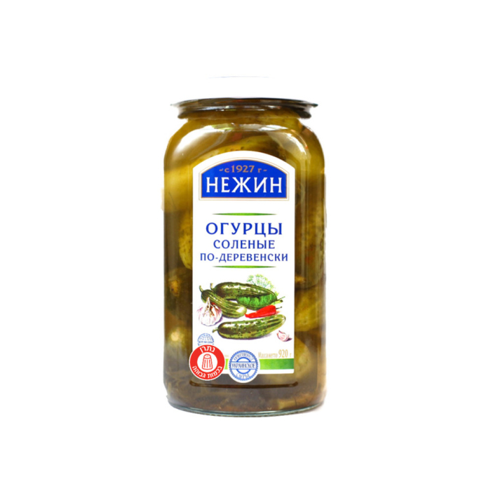 NEZEN pickled cucumbers with country flavor  920 grams 1/12