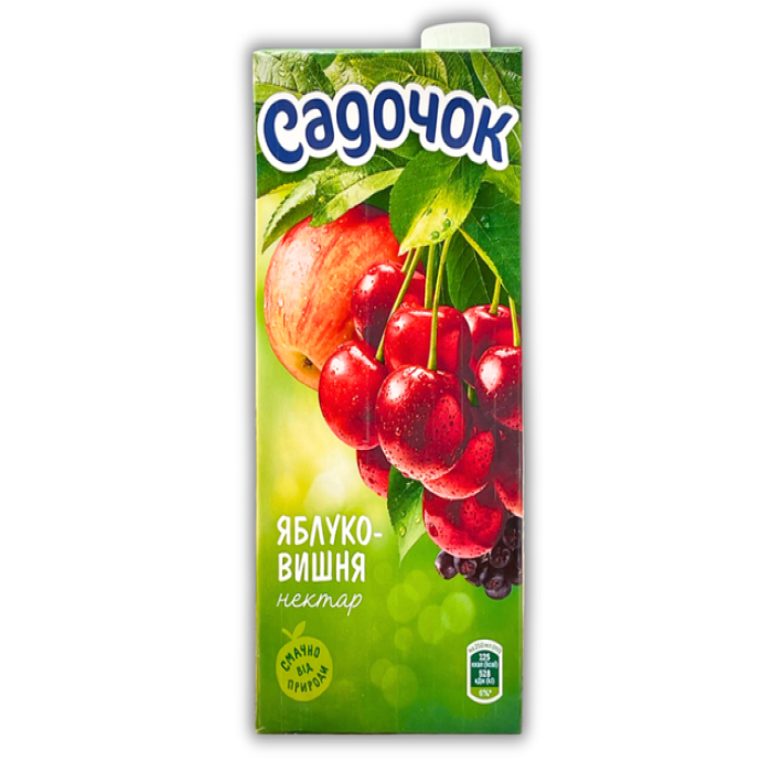 Сок яблока вишни Садочок