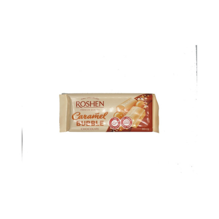 Roshen airy white caramel chocolate 80 g (20)