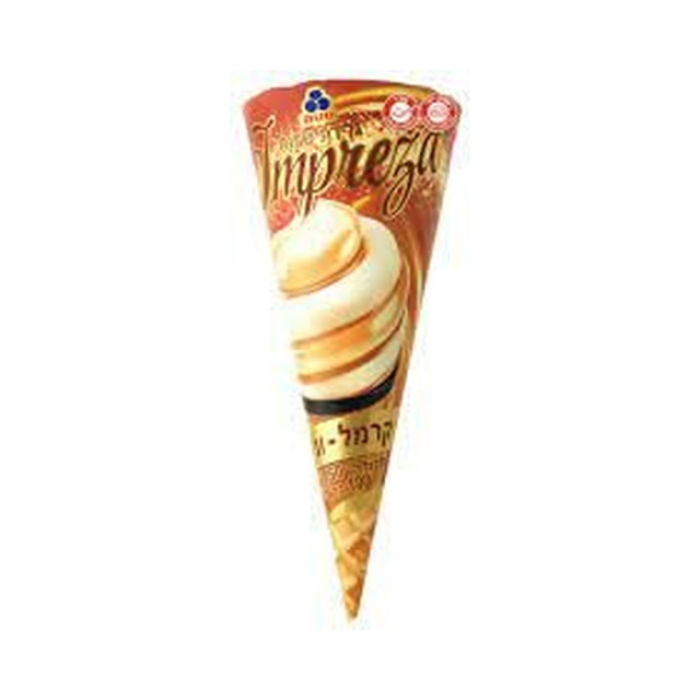 Vanilla cream and caramel ice cream Tilon "Ampreza" 100g RUD (24)