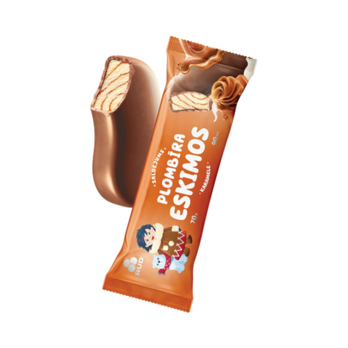 Ice cream "Eskimos" caramel 70 g