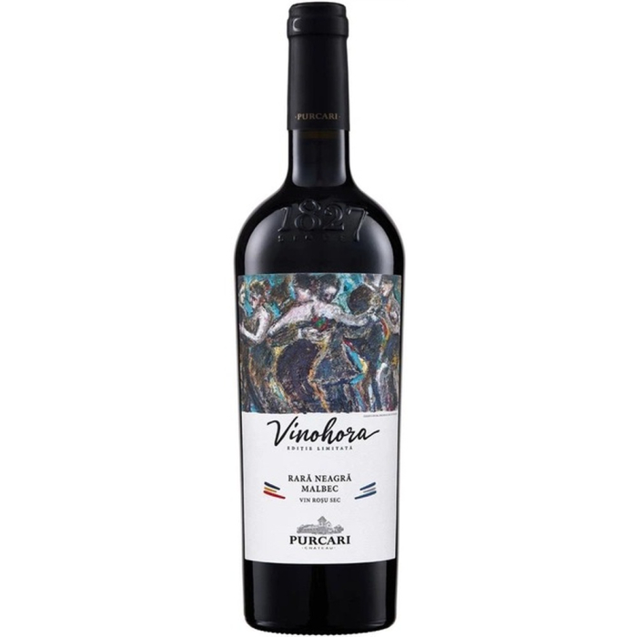 Вино Purcari Vinohora Rară Neagră и Malbec красное