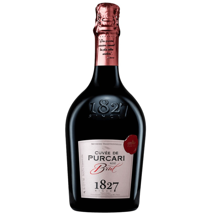 Вино игристое Cuvée de Purcari Rosé брют