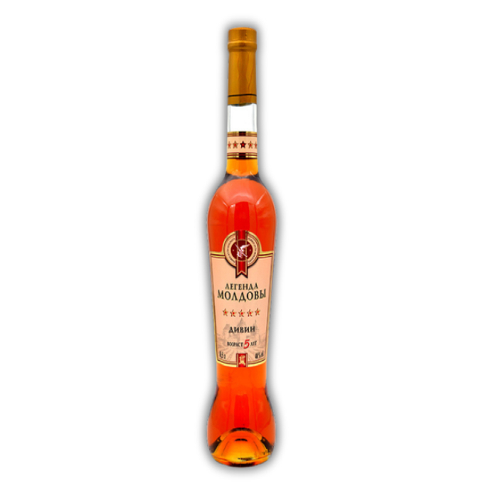 Brandy Legend Moldova 5 years 500 ml DIVIN