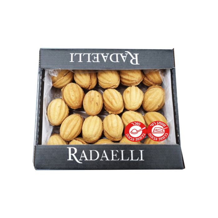 Nut cookies filled with dulce de leche 470 g