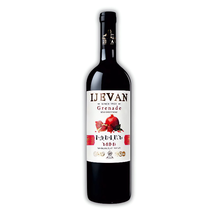 שיכר (יין) רימונים חצי מתוק 750 מ"ל IJEVAN