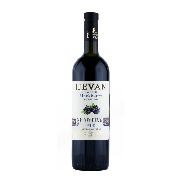 שיכר (יין) פטל שחור 750 מ"ל 1/12 IJEVAN