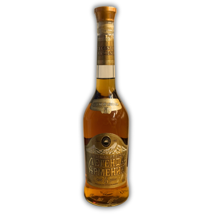 Brandy "Legend Armenia" - 5 years 0.5 mile