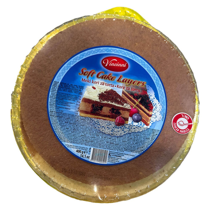 Коржи для торта Vincinni Soft Cake Layers