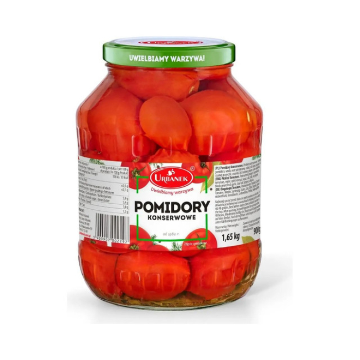 Tomatoes in vinegar 1.65 kg