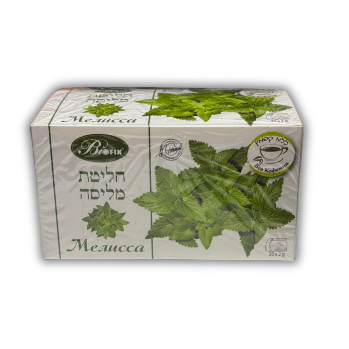 BioFix מליסה חליטת צמחים 20 שקיקים 40 גרם