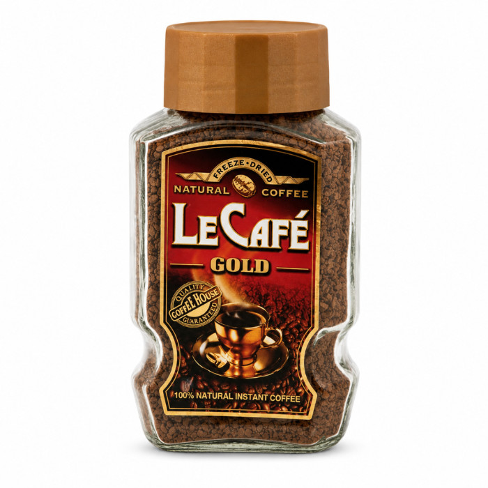 Кофе растворимый сублимированный Le Cafe Gold 95 грамм