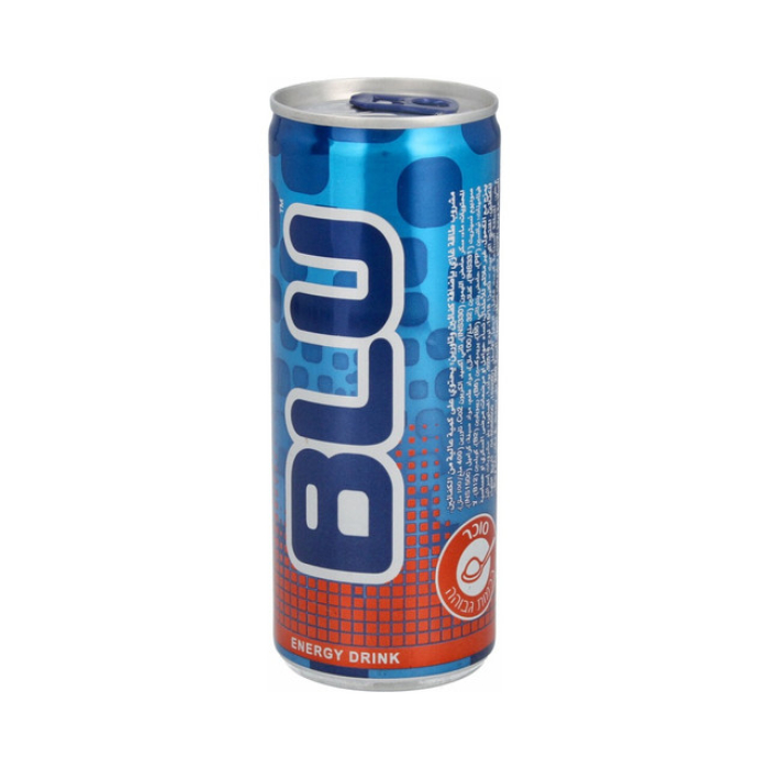 Energy drink BLU can 250 ml (p)