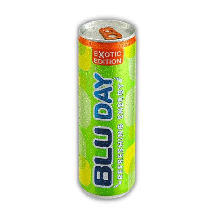 משקה אנרגיה Blue Day פחית 250 מ"ל