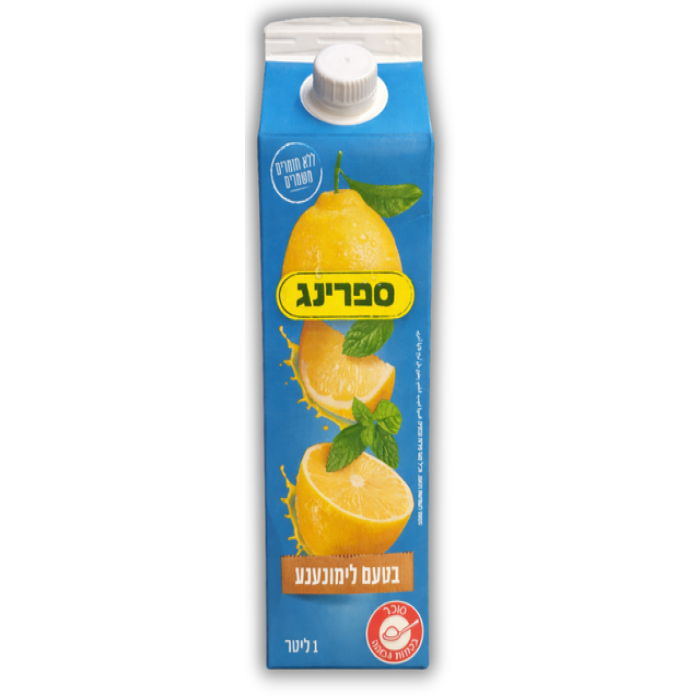 Spring lemon mint juice 1 liter