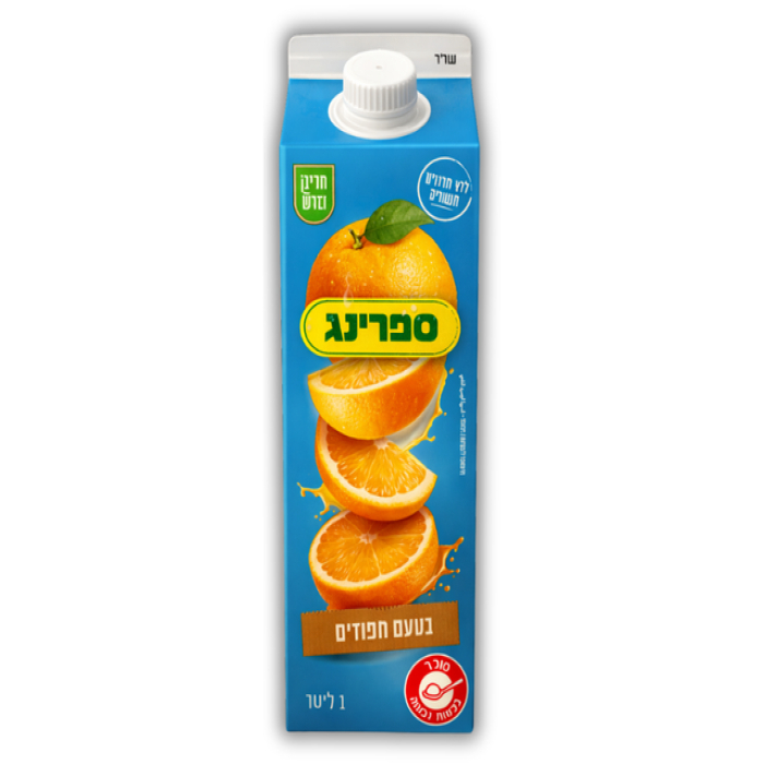 ספרינג נקטר תפוזים 1 ליטר