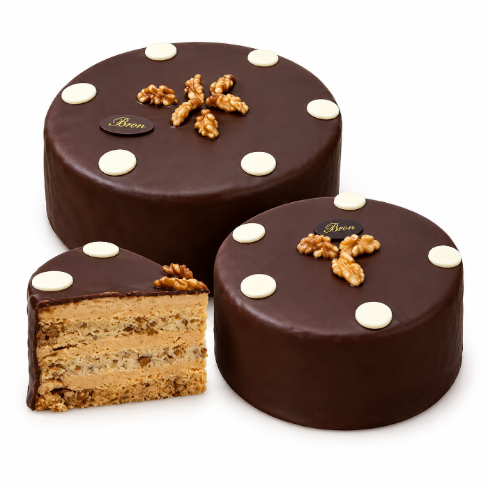 Lambda round cake diameter 650g Bron
