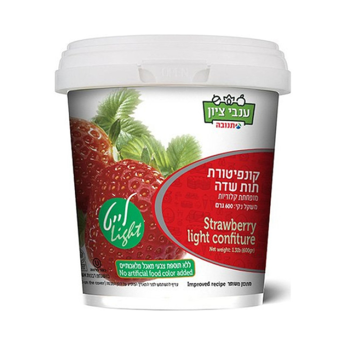 Strawberry jam without sugar Grape Zion 600 grams