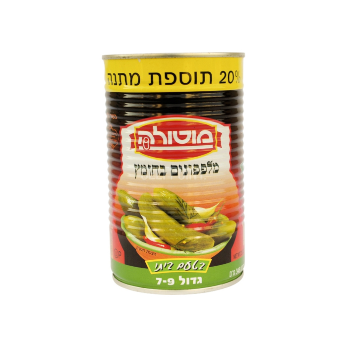 Cucumbers in vinegar large 7-9 670 grams