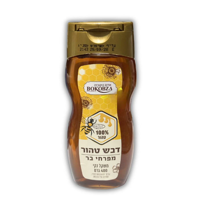 Pure honey from wildflowers Bokobza 400 grams