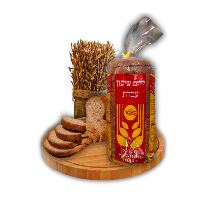 לחם שיפון עבדת 600 גרם