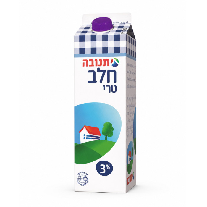 Молоко свежее Tnuva 3% 1 л