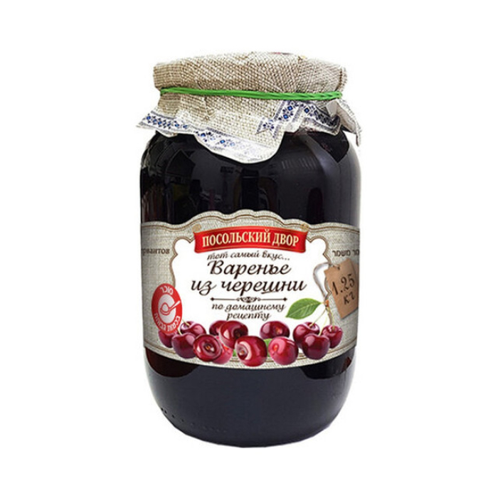 Sweet cherry jam P. Dvor 1.25 kg