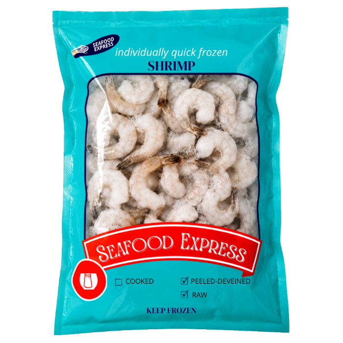 Seafood express שרימפס 31-40 תפזורת מקולף 1 קילו