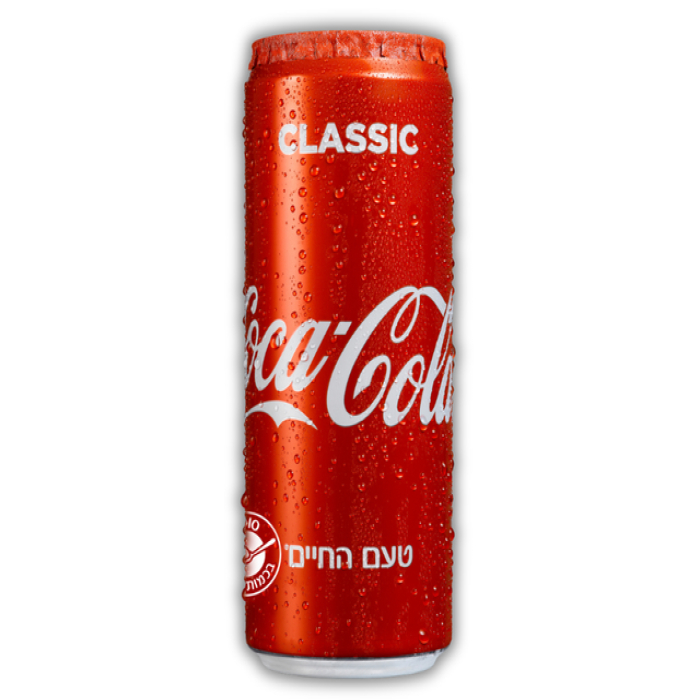 Carbonated drink Coca-Cola can 330 ml