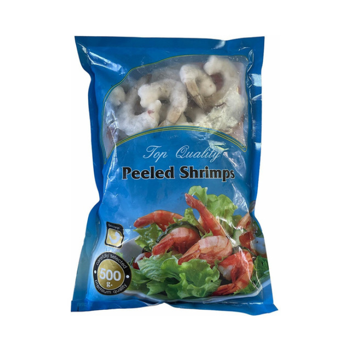 Frozen peeled 500 g 26/30 shrimp