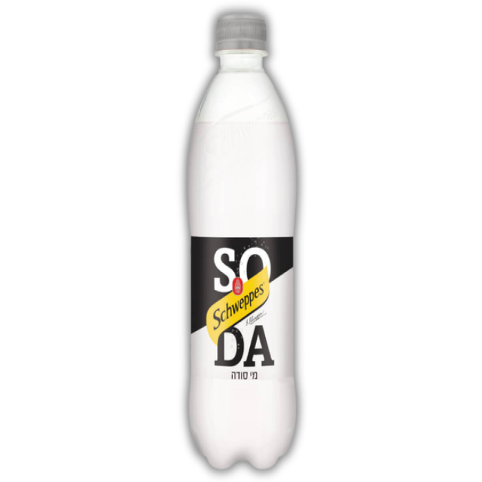 Sparkling drink Schweppes soda water 1.5 liters