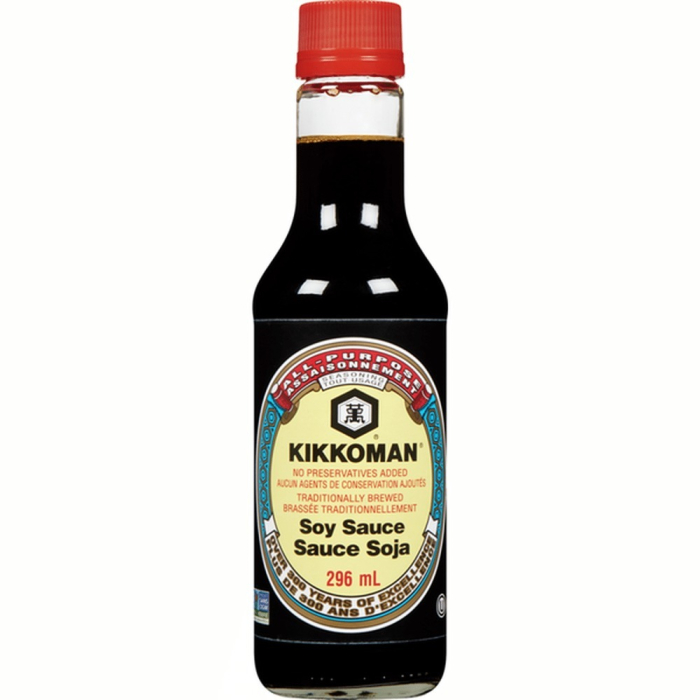Kikkoman soy sauce without preservatives 296