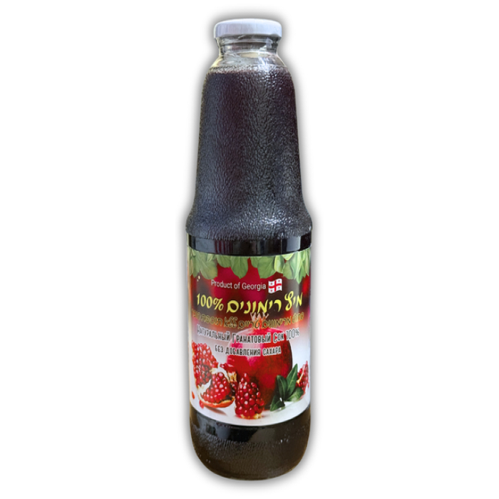 Pomegranate Juice Georgian Natural 100% No Sugar 1 Liter