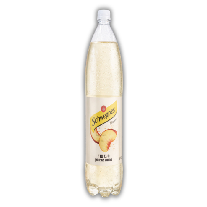 משקה מוגז עדין שוופס אפרסק 1.5 ליטר