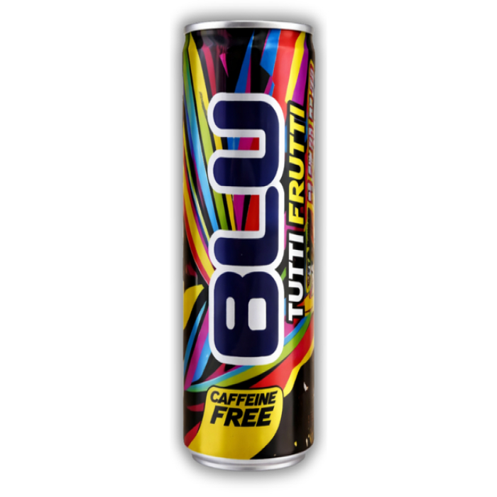 Sparkling drink Blue Tutti Frutti can 250 ml