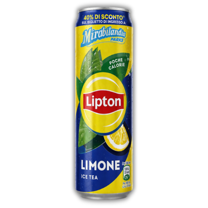 Lipton lemon tea drink can 330 ml