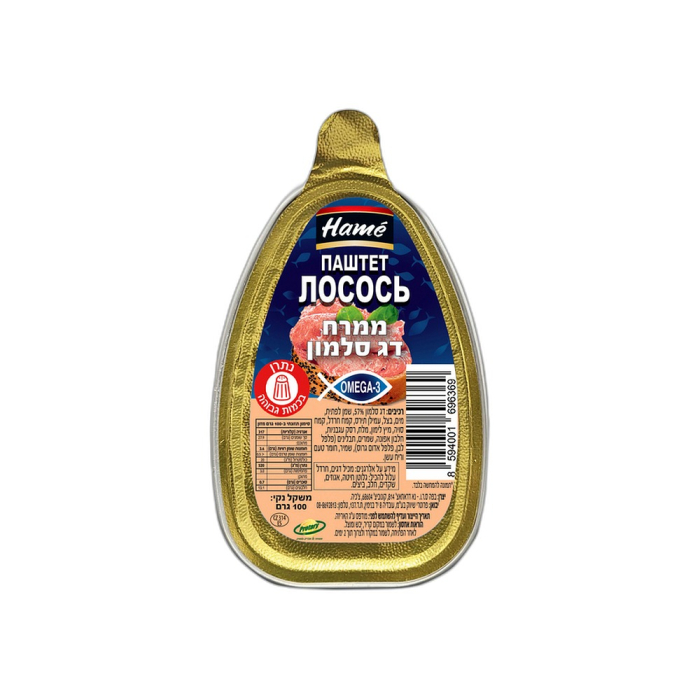 Salmon spread weighing 100 g