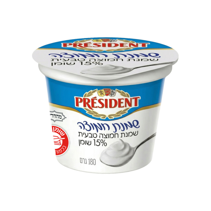 Sour cream 180 g 15%