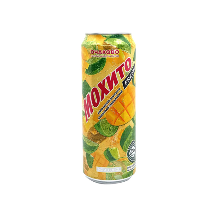 Sparkling fruit drink with mojito flavor 0.45 L