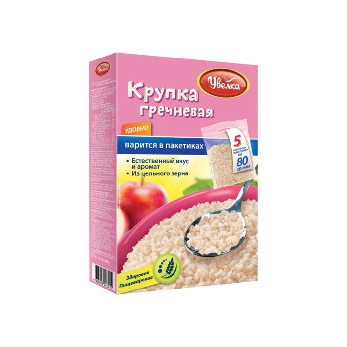 Buckwheat groats 5*80 g - 1/6 916 kosher
