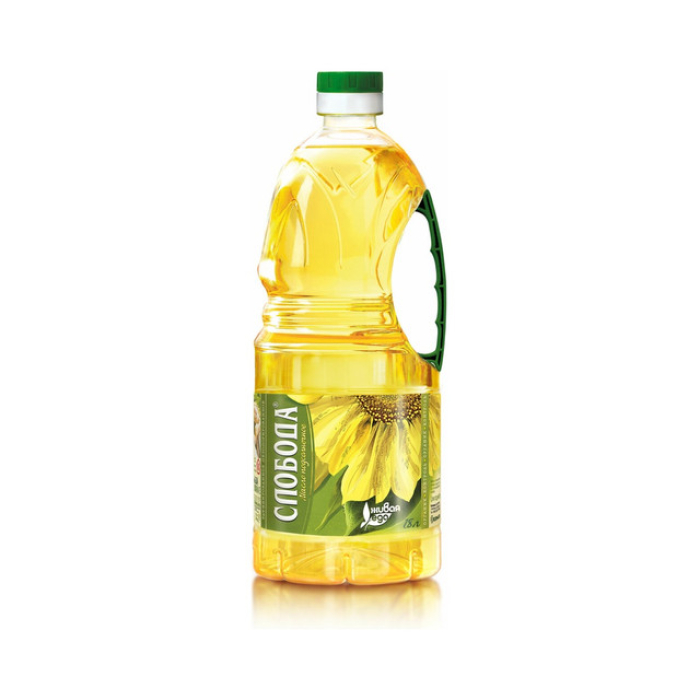 שמן חמניות מזוכך 1.8 ליטר SLOBODA