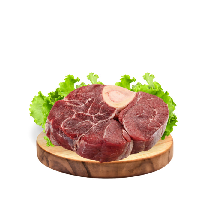 Osso buco beef with bone