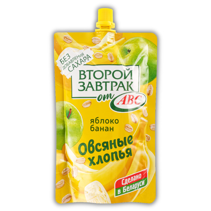 ABC apple banana fruit puree with oatmeal 200 grams