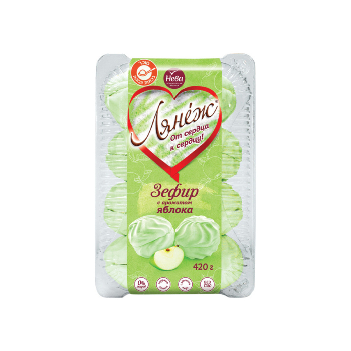 Marshmallow with apple flavor 420 g