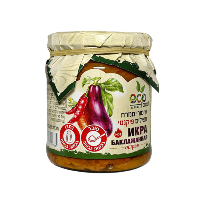 Spicy eggplant spread 520 *ECO FOOD*