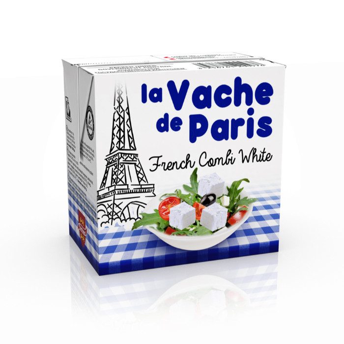 Сырный продукт в рассоле La Vache de Paris French Combi White 55% 500 грамм